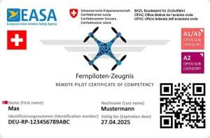 Drohnenführerschein Schweiz